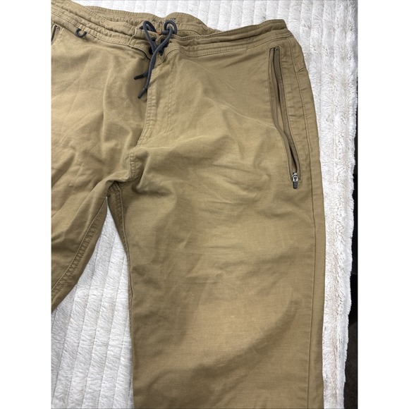 Roark‎ Layover 2.0 Pant Mens 32x29 Brown Drawstring Stretch Hiking Travel - Picture 8 of 16